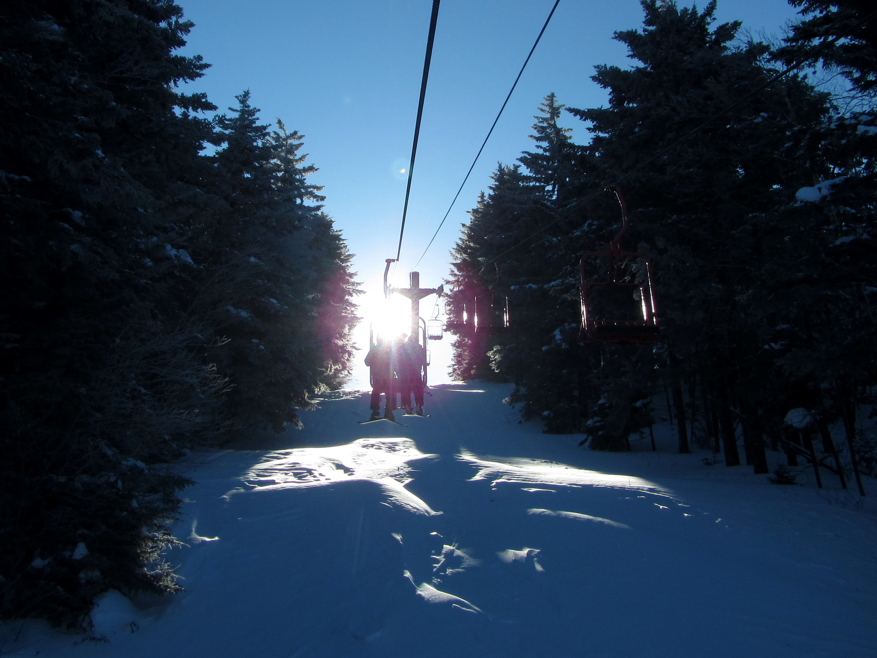 Montée dans le Red Chair