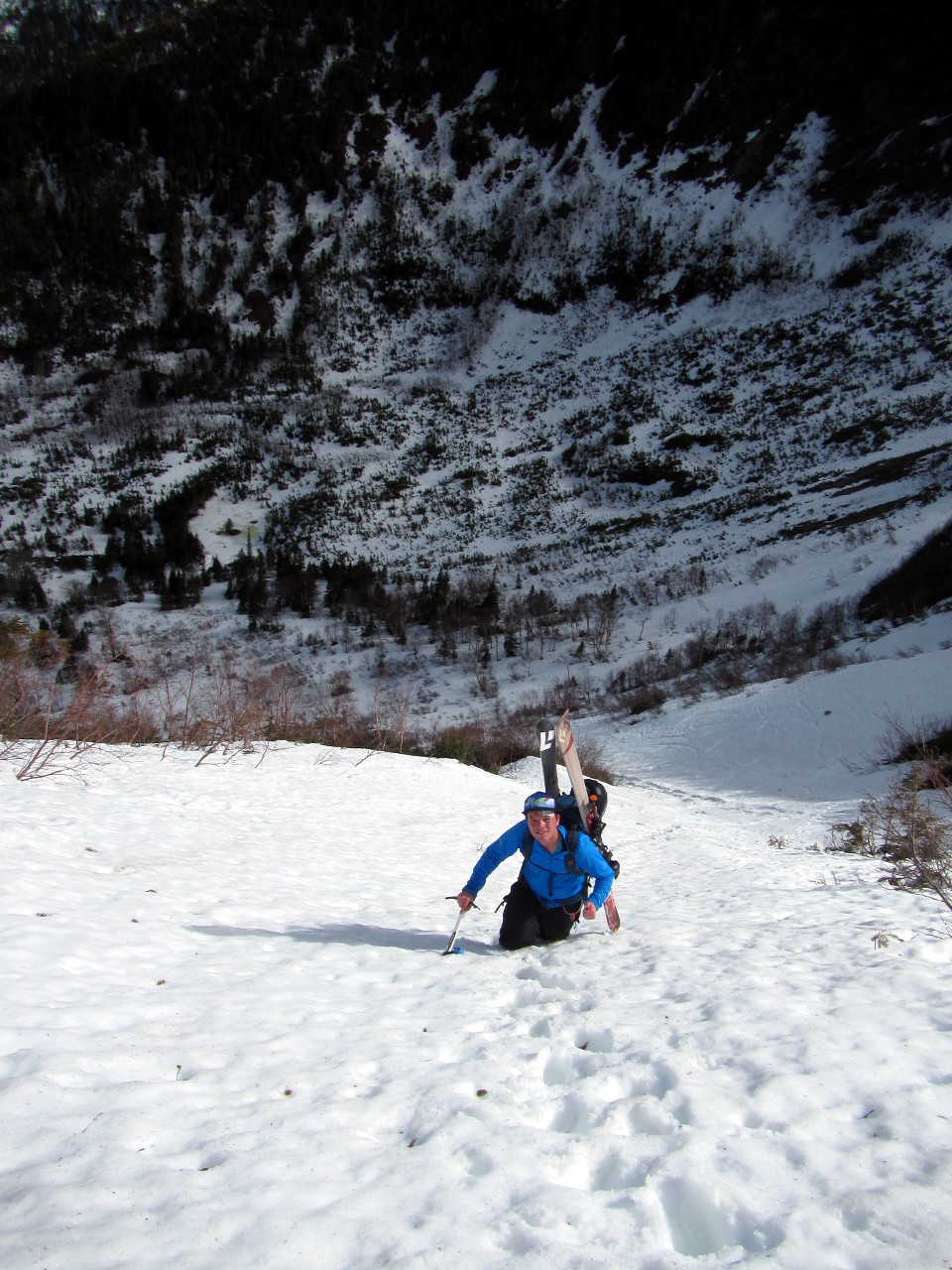 Couloir en S' bootpack - Mines Madeleine