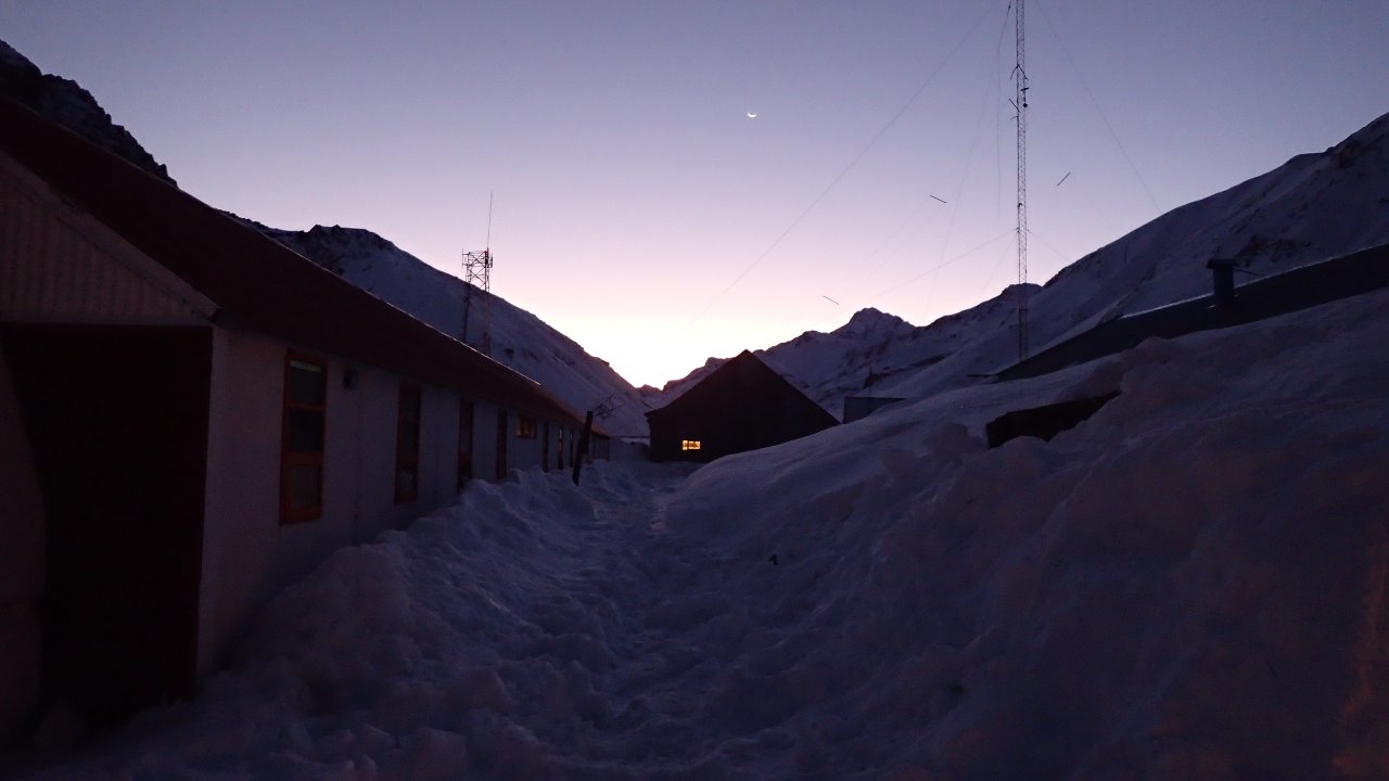 Couché de soleil sur Penitentes