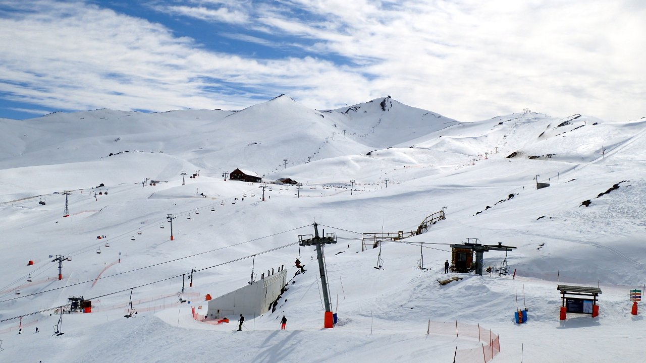 Vue sur Valle Nevados