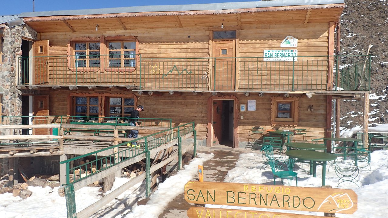 Le refuge de San Bernado à Vallecitos