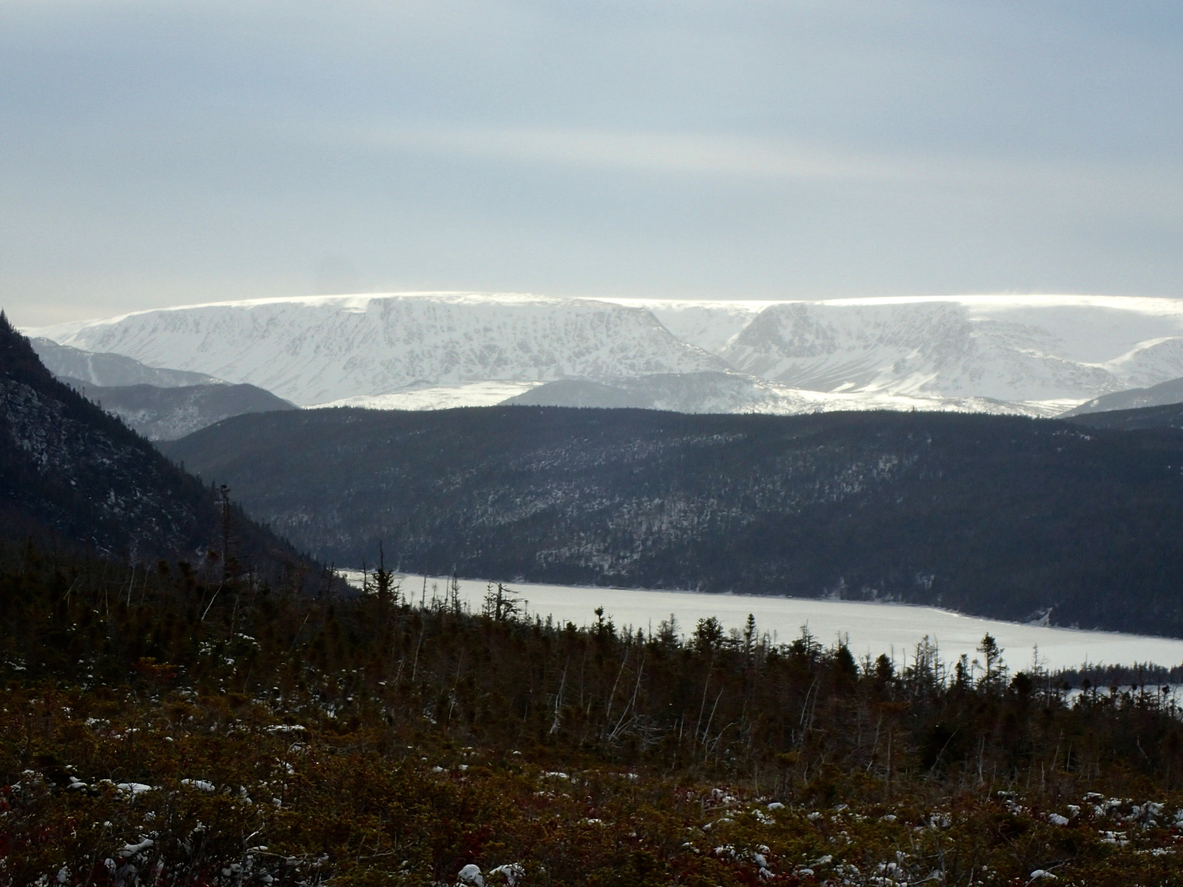 Tablelands, Winterhouse Brook Canyon et Trout River Bowl