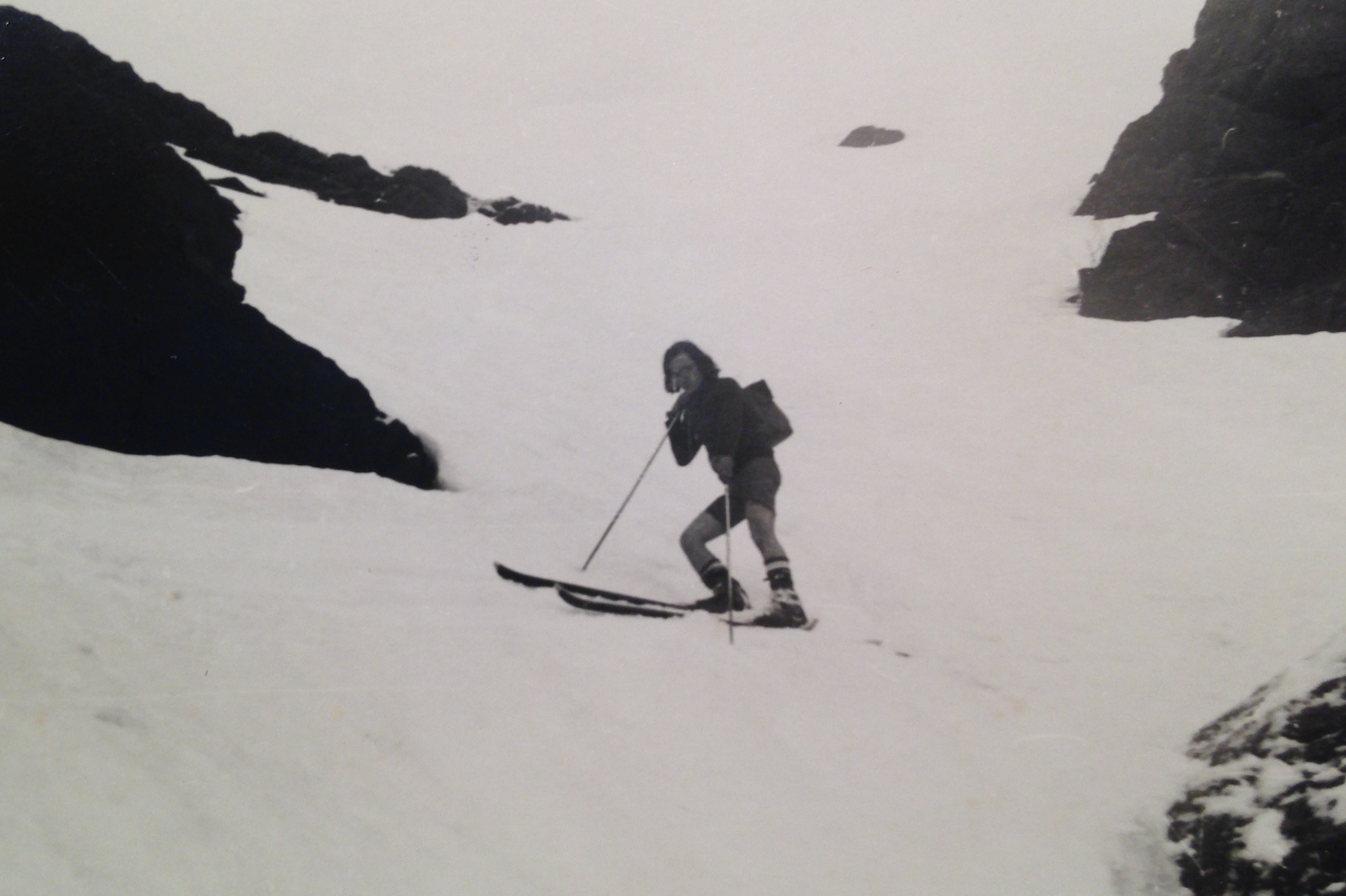 Descente dans le couloir