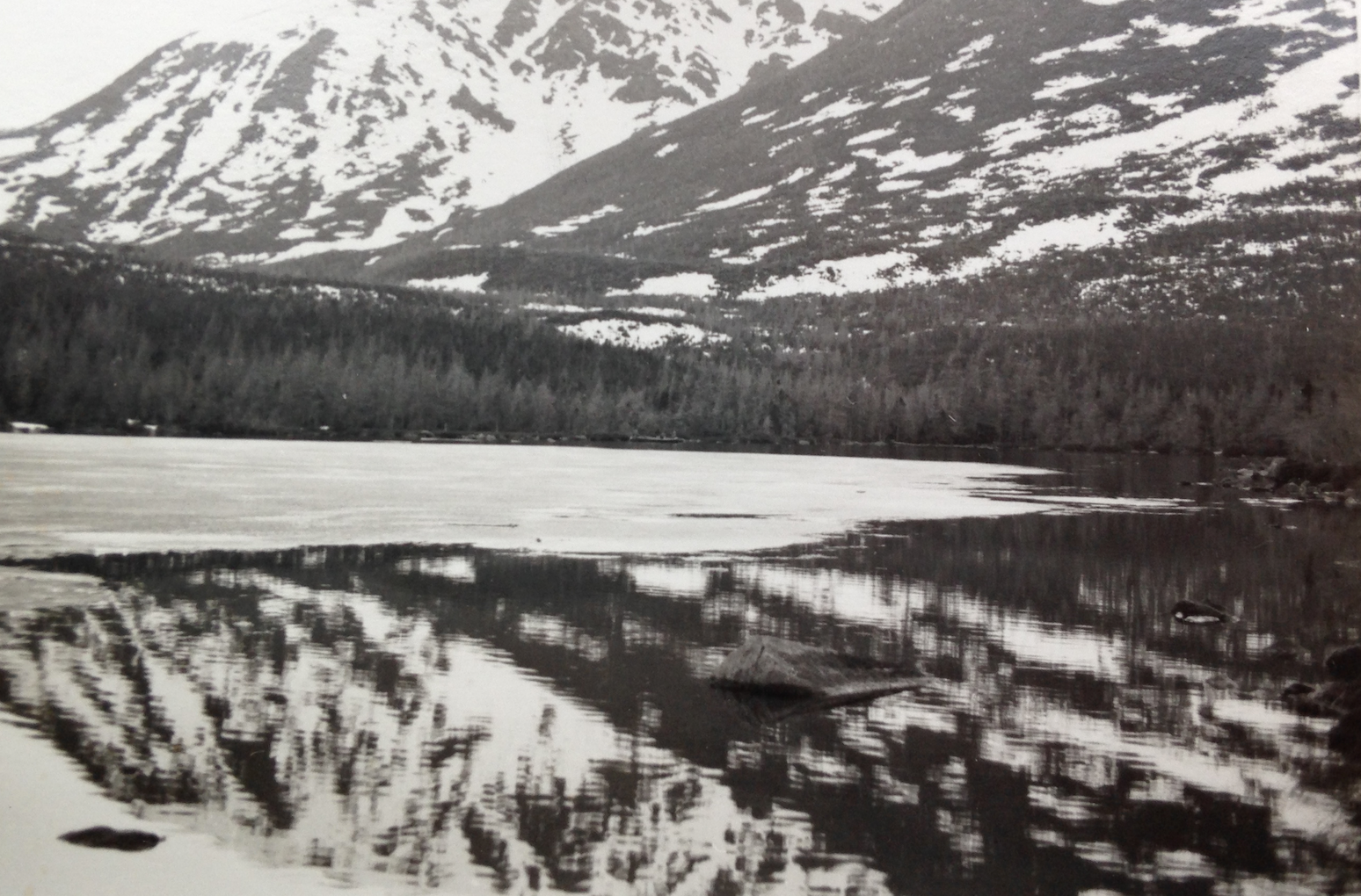 Le lac du Diable et le mont Albert