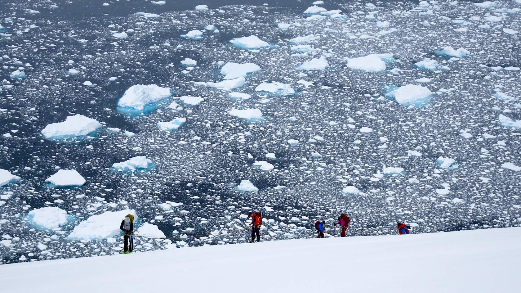 Philippe Gautier guide de ski en Antarctique