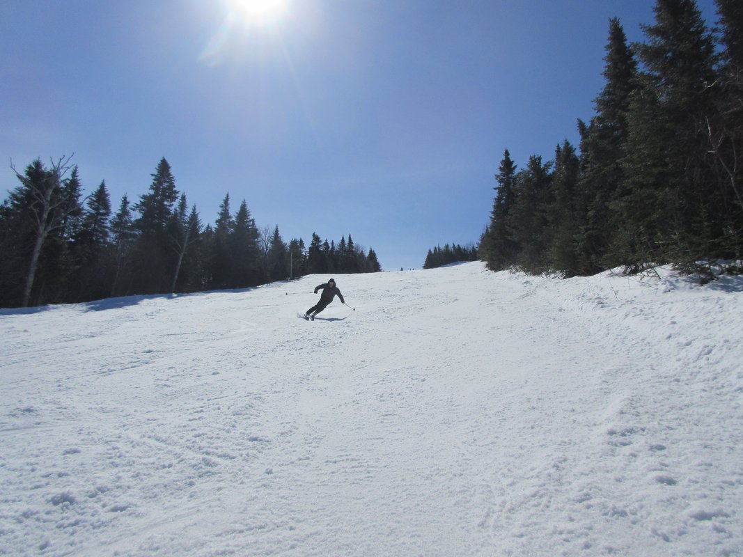 Ski en cours de test