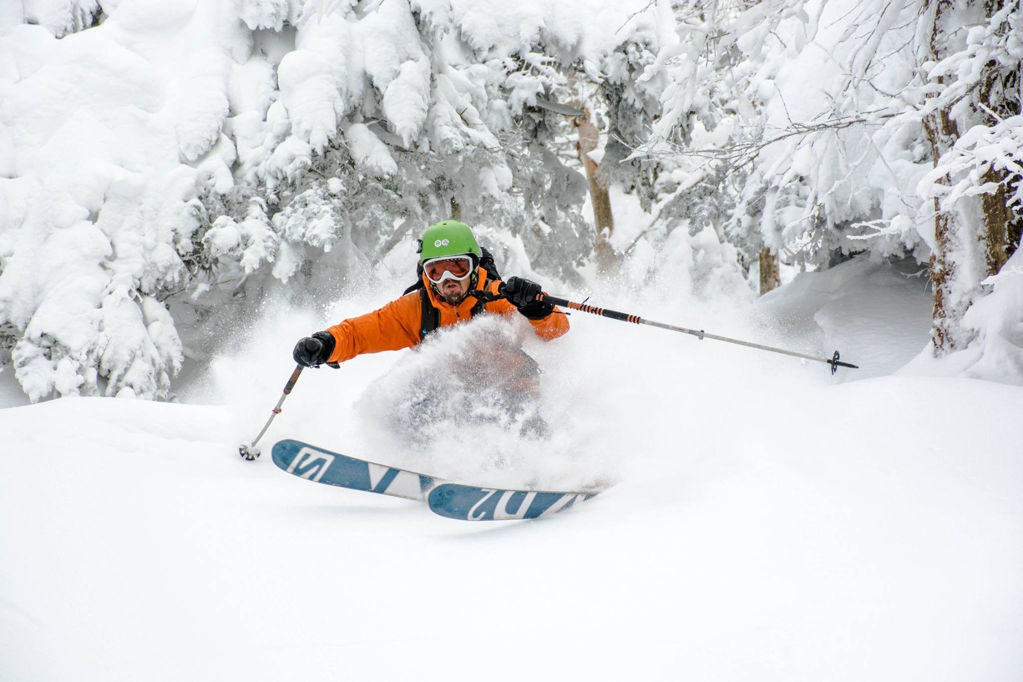 Photo de poudreuse à Jay Peak