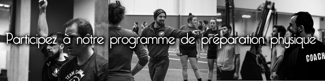 Participez à notre programe de préparation physique