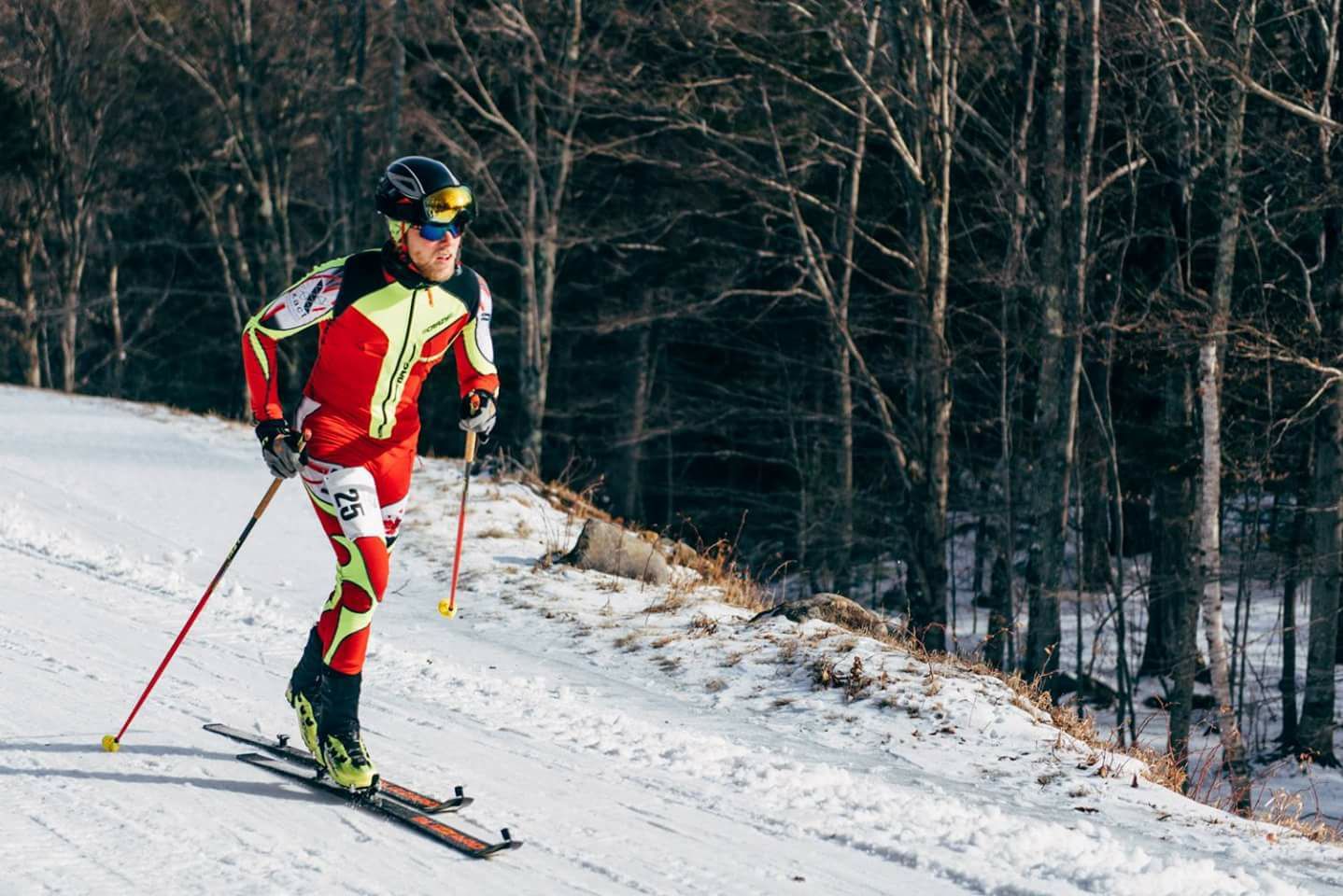 Arnaud Côté Boisvert durant la M.W. Otto Rhode Memorial race