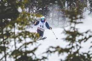 Course freeride Xalibu au Festi-Télémark du Mont-Édouard