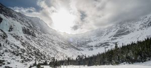 Le mont Katahdin l'hiver, une roulette russe pour le ski