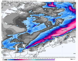 Bulletin météo du 20 novembre: une autre chute de neige!