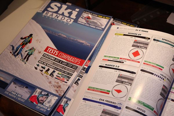 Ski Rando un exemple français de magazine 100% randonnée alpine